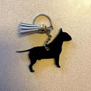 🎉🎉HP🎉🎉 Handmade Bull Terrier Keychain